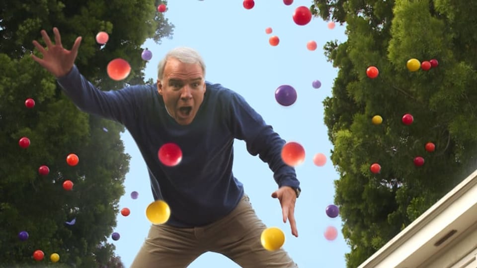 Steve Martin ve filmu Dvanáct do tuctu prostě poletí!